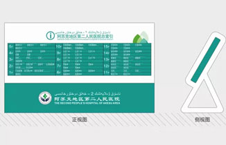 某人民醫院標識導視系統設計方案+制作案例